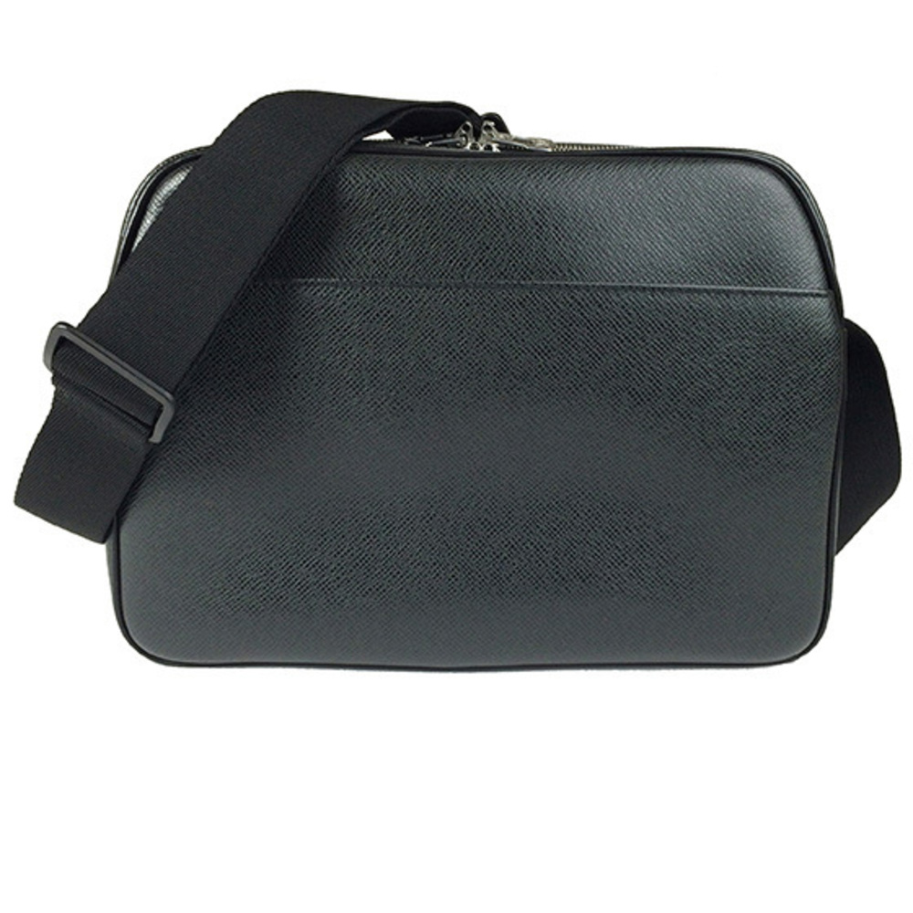 Louis Vuitton Taiga Reporter Ardoise Shoulder Bag